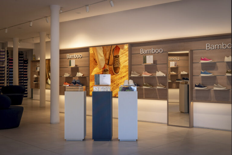 Arquitectura interior, inmobiliaria, publicidad, tienda de zapatos