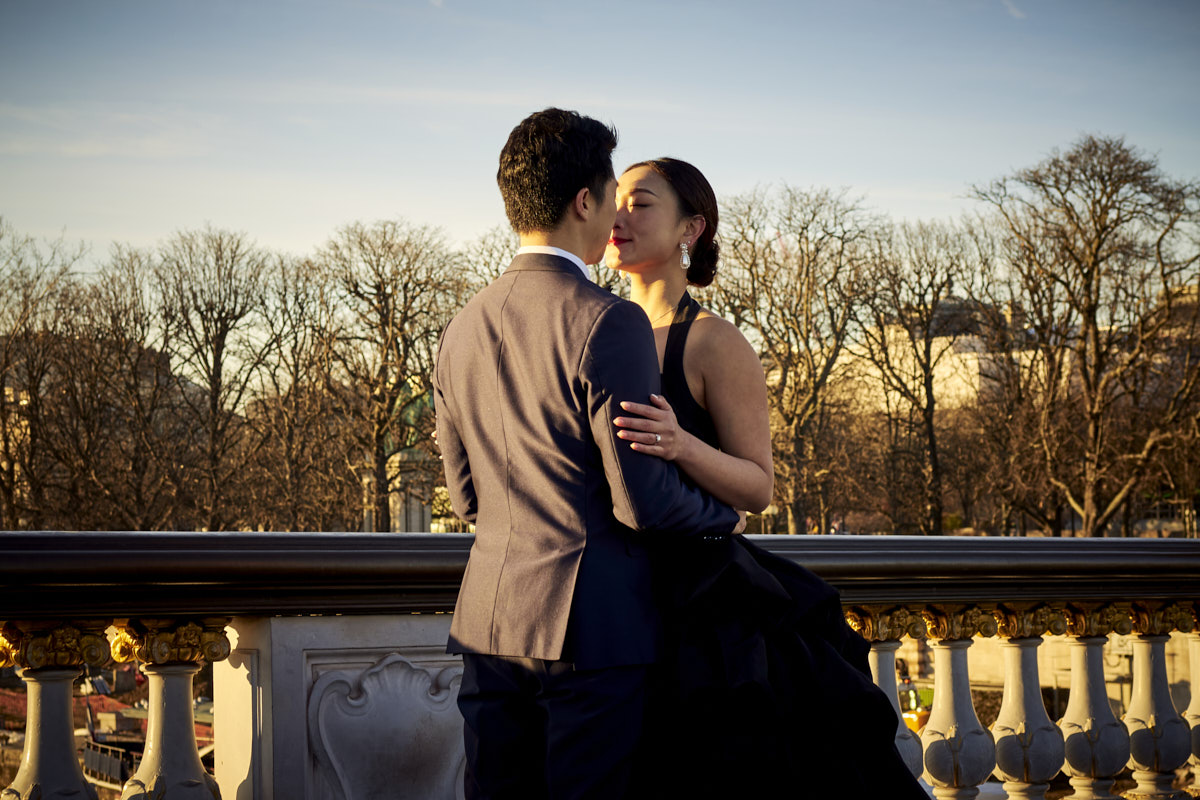 Fotografía de boda, retrato y book de boda en París